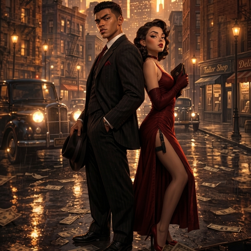 Mafia Merge 1920s noir crime strategy gameplay screenshot